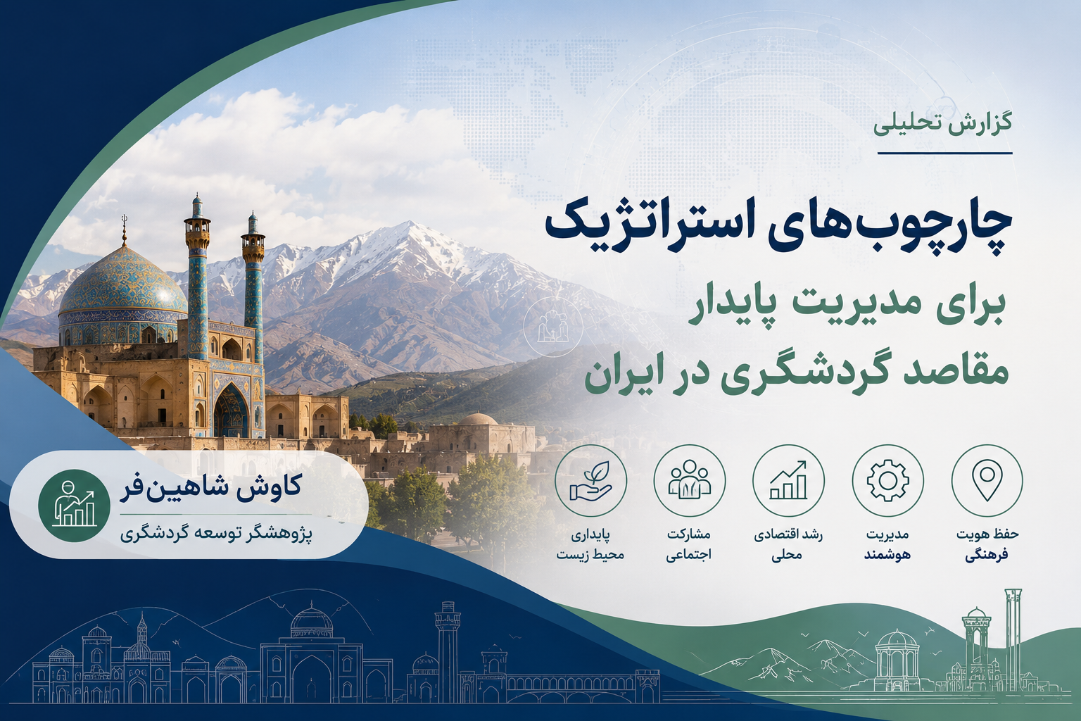 چارچوب‌های استراتژیک برای مدیریت پایدار مقاصد گردشگری در ایران